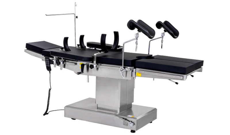 Electro-mechanical operating table