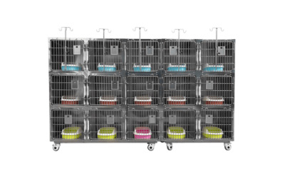 JYC-7 Three layers of 15 doors cat cage