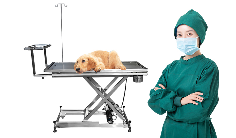 Pet operating table