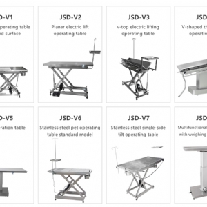 Pet operating table